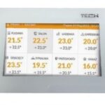 TECH M-8 – bezprzewodowy panel kontrolny 230V do listwy L-8