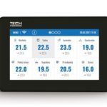 TECH M‑9R ‑ Panel kontrolny do listwy L‑9R przewodowy kolor czarny